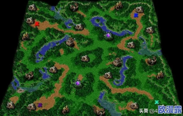 魔兽争霸中哪个地图的宝物更为丰富且更具战略价值