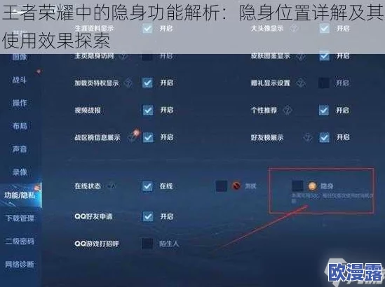 王者荣耀游戏内如何操作以隐藏国标标识的详细步骤